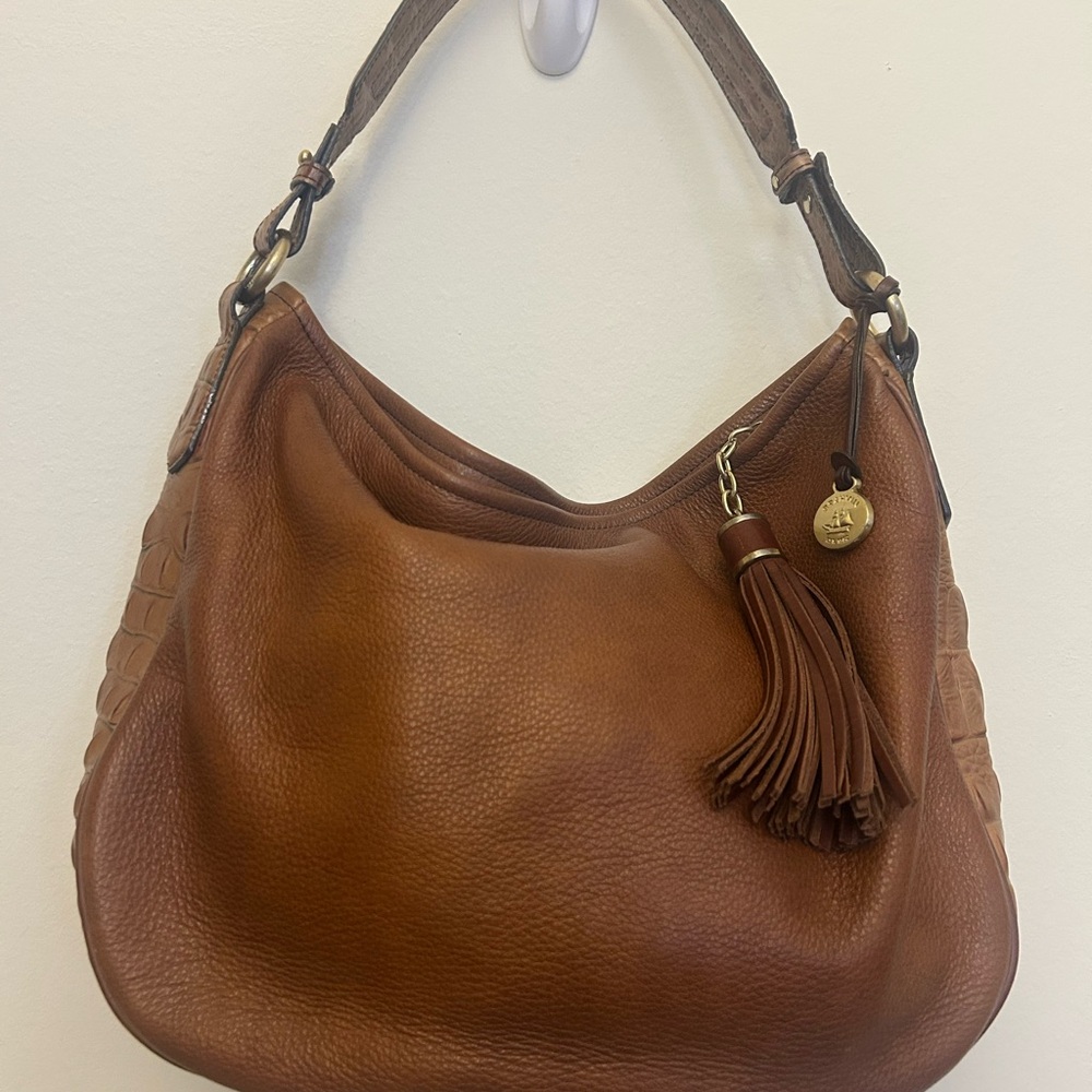 Brahmin Leather Hobo Bag